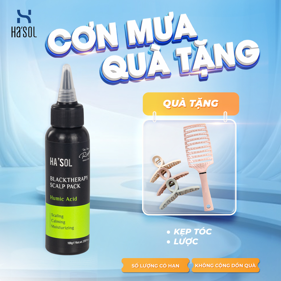 Kem Ủ da đầu Black Therapy Scalp Pack