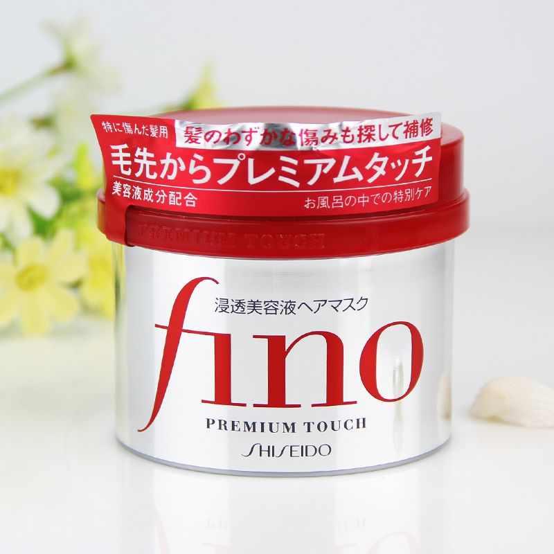 Kem ủ tóc Fino - Shiseido Nhật Bản giúp phục hồi hư tổn, mềm mượt vào nếp